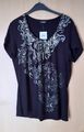 NEU Gerry Weber TAIFUN Shirt Damen schwarz mit Druck Gr. 42 