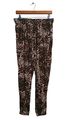 Damen Sommerhose Jogging Hose Stoffhose Gr M Animal Leopardenmuster 