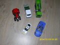 * Diverses Spielzeug Polizei-Abschleppwagen+Kranauto+Traktor+ 2 Autobahnauto´s *