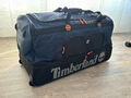 Timberland Reisetasche mit Rollen / Trolley XXL / blau schwarz