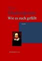 Wie es euch gefällt: Komödie von Shakespeare, William | Buch | Zustand sehr gut