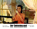 Der Swimming-pool ORIGINAL Aushangfoto Romy Schneider / Alain Delon /Jane Birkin