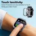 ✅ Apple Watch Series 8 7 6 5 4 3 SE 40/41/42/44/45 Transparent Schutzhülle Case✅