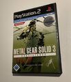 Metal Gear Solid 3-Subsistence PS2 PlayStation 2