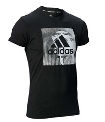 Fehldruck   adidas Community line T-Shirt Judo "Tradition" black, adiJGT01