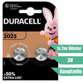 2x Duracell Electronics Knopfzelle 2025 CR2025 DL2025 im 2er Blister