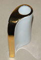 Design Form außergewöhnlich - Porzellan Vase vergoldet - Gerold Tettau 8468/2