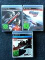 PS 3  Need For Speed  RIVALS / HOT PURSUIT / MOST WANTED  3 Games  neuwertig !!!