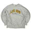 Vintage Late Show mit David Letterman grafisches Sweatshirt - 2XL