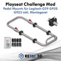 Playseat Challenge Mod - Logitech G29 G920 G923 Pedal Mounts