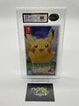 Nintendo Switch - POKEMON LETS GO PIKACHU Japan - UKG 90 Mint Gold No VGA / Wata