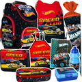 HOT WHEELS Autos Cars Schulranzen Schultasche  Set Schultüte Federtasche Jungen