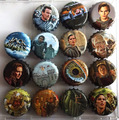 15 Karamalz bottle crown caps Kronkorken set Serie Jack the Giant Slayer 2013