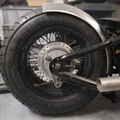 Fender Schutzblech 200mm Stahlfender 1,5mm Stahl rund für Harley Davidson Custom
