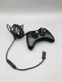 Original Xbox 360 Controller Gamepad Kabelgebunden schwarz