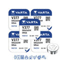 5 x V377 Uhren-Batterie Knopfzelle SR66 SR626 AG4 VARTA Neu Silberoxid