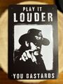 🍀 Blechschild Metallschild Band Rock Lemmy Kilmister Tin Sign