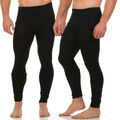 1 / 2er Set Herren Thermo Leggings Unterhose Hose Unterwäsche Männer Leggings 