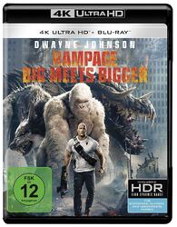 Rampage - Big Meets Bigger (2018) 4K Ultra HD UHD + Blu-ray NEU OVP