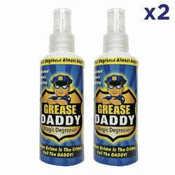 Degreaser 2 x Grease Police Magic Cleaner Spray Kitchen Home Degreaser Dirt