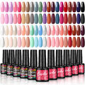 40Farben Gel-Nagellack-Set Startergel-Nagel-Set Maniküre Alle Jahreszeiten