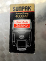 RARE! Sunpak 4000 AF TRANSPARENT -  CLEAR BODY - Blitzgerät Blitz - OVP