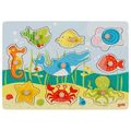 Steckpuzzle Holz Unterwasserwelt II Kinderpuzzle Holzpuzzle Kinder Puzzle Goki