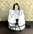 Neu Primark Damen Mädchen Rucksack Tasche Backpack weiß verstellbare Träger