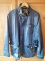 Handstich Herren Jacke Gr. 56 blau