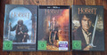 3x DVD Der Hobbit Trilogie Eine unerwartete Reise Smaugs Einöde Die Schlacht der