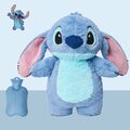 500ML Lilo Und Stitch Disney Wärmflasche Kuscheltier Pluschwärmflasche Blau DE