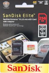 Micro SDXC Speicherkarte 128/256 Sandisk Extreme Plus4K UHD MemoryCard 200MB/S !
