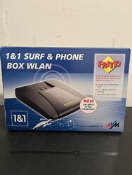 Fritz!Box Fon WLAN Router Surf & Phone 7112 DSL Modem / OVP / Anleitung /Schwarz
