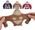 Dekompression Gorilla elastisch Stretch Affe lustig tricky Spielzeug Vent CSAW