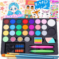 Kinderschminke Set,24 Farben Children'S Face Paint Set, Waschbar Für Kunstausste