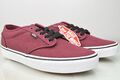 NEU Vans Ward Herrenschuhe Schnürschuhe Sneaker Rot Weiß Freizeit Größe 42 Schuh