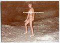D4203 Foto 70er Jahre Akt hübsche Nackte Frau Nackig Deutsch Outdoor Risk