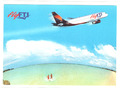 flyFTI  (Germany)  Airbus A320   -   airline-issued postcard  FT 001703/W   #2