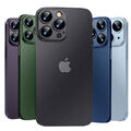 DÜNN Matt Handy Hülle für iPhone 15 14 12 13 11 Pro Max Mini XS XR 8 Schutzhülle
