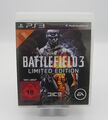 Playstation 3 Battlefield 3 Limited Edition PS3 Spiel - akzeptabler Zustand -