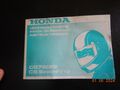 Honda CB SevenFifty , Betriebsanleitung,Fahrerhandbuch,Bedienungsanleitung 1994