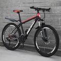 Fahrrad Cityrad Trekkingrad 28 Zoll 21 Gang schwarz rot Alu Aluminium Herrenrad