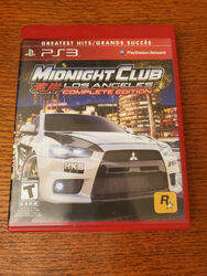 Midnight Club Los Angeles Complete Edition Greatest Hits (Playstation 3 Ps3)