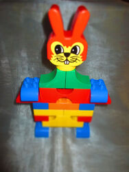 Lego Duplo Oster Hase Gesicht Primo Sonder Steine XXL Figur Köpfe Kind Mädchen