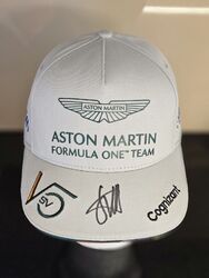 SEBASTIAN VETTEL Aston Cap Formel1 original signiert signed IN PERSON Autogramm2