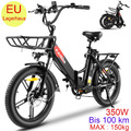 E Bike 20 Zoll Mountainbike Elektrofahrrad Klapprad MTB 20.8 AH 36V MTB Fatbike