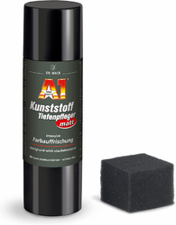 Dr. Wack A1 Kunststoff-Tiefenpfleger matt mit Schwamm Kunststoffpflege 250ml