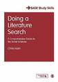 Doing a Literature Search: A Comprehensive Guide for the Social Sciences Buch