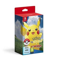 Nintendo Switch Pokemon: Let's Go Pikachu! + Pokeball Plus DE mit Big Box wieNEU