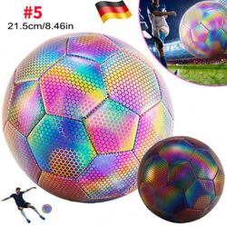 Leuchtfußball  REFLEKTIERENDER  Glow Ball Leuchtender Fußball WM Weihnachten INS